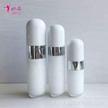 Packaging Oval Shape Cosmetic Lotion Bottle Cream Jar